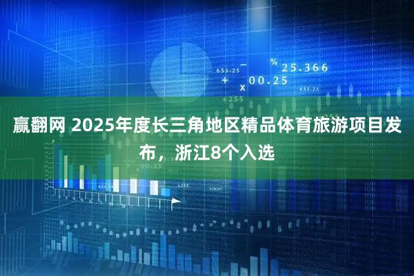 赢翻网 2025年度长三角地区精品体育旅游项目发布，浙江8个入选