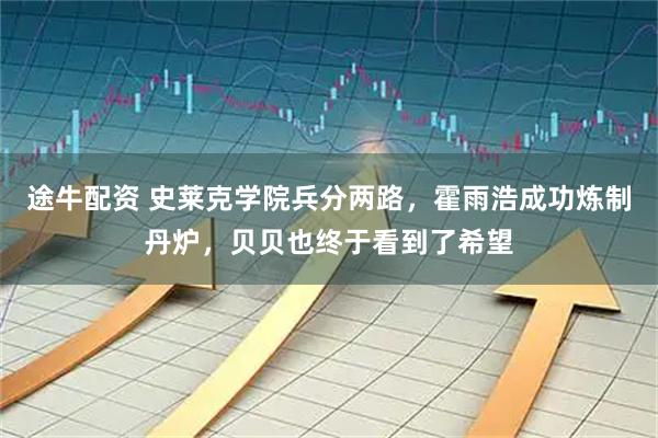 途牛配资 史莱克学院兵分两路，霍雨浩成功炼制丹炉，贝贝也终于看到了希望