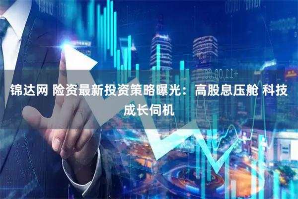 锦达网 险资最新投资策略曝光：高股息压舱 科技成长伺机