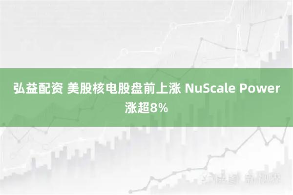 弘益配资 美股核电股盘前上涨 NuScale Power涨超8%